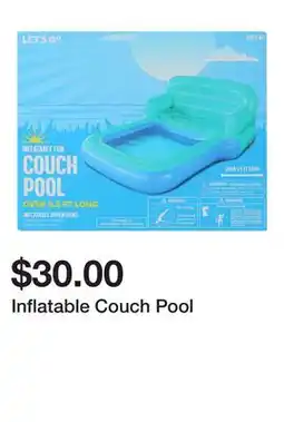 Five Below Inflatable Couch Pool offer