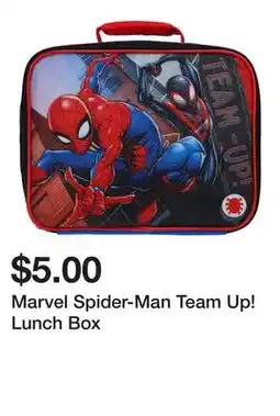 Five Below Marvel Spider-Man Team Up! Lunch Box offer