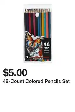 Five Below 48βCount Colored Pencils Set offer