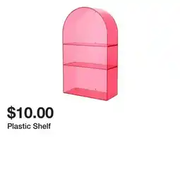 Five Below Plastic Shelf offer