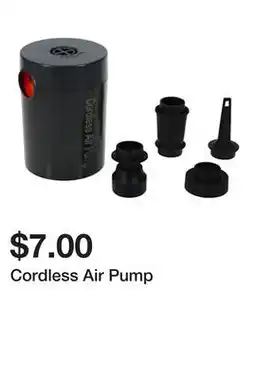 Five Below Cordless Air Pump offer