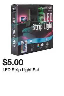 Five Below LED Strip Light Set offer