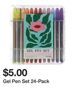 Five Below Gel Pen Set 24-Pack offer
