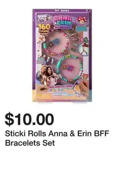 Five Below Sticki Rolls Anna & Erin BFF Bracelets Set offer