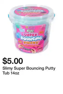 Five Below Slimy Super Bouncing Putty Tub 14oz offer