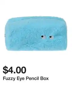 Five Below Fuzzy Eye Pencil Box offer