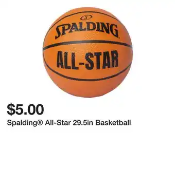 Five Below Spalding All-Star 29.5in Basketball offer