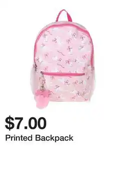 Five Below Printed Backpack offer