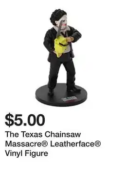 Five Below The Texas Chainsaw Massacre Leatherface Vinyl Figure offer