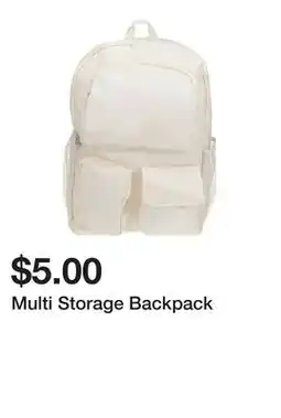 Five Below Multi Storage Backpack offer