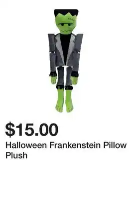 Five Below Halloween Frankenstein Pillow Plush offer
