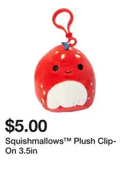 Five Below Squishmallows Plush Clip-On 3.5in offer
