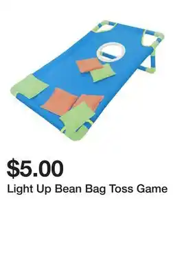Five Below Light Up Bean Bag Toss Game offer