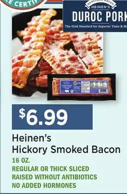 Heinen's Heinen's Hickory Smoked Bacon offer