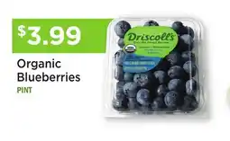 Heinen's Organic Blueberries offer