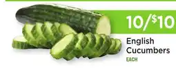 Heinen's English Cucumbers offer
