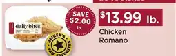 Heinen's Chicken Romano offer