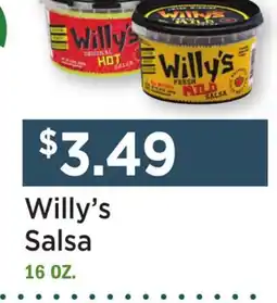 Heinen's Willy's Salsa offer