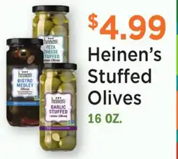Heinen's Heinen's Stuffed Olives offer