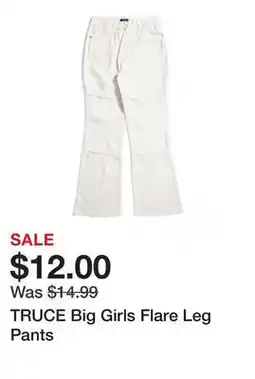 Marshalls TRUCE Big Girls Flare Leg Pants offer