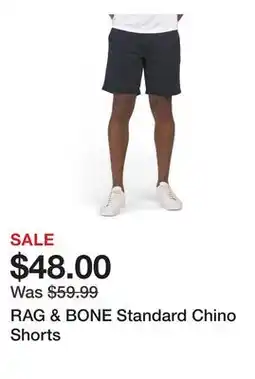Marshalls RAG & BONE Standard Chino Shorts offer