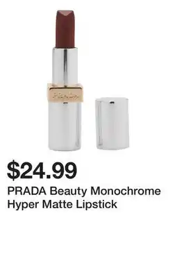 Marshalls PRADA Beauty Monochrome Hyper Matte Lipstick offer
