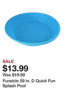 Tractor Supply Company Funsicle 59 in. D Quick Fun Splash Pool offer