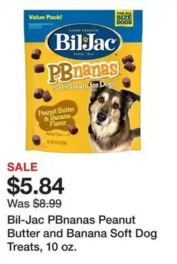 Tractor Supply Company Bil-Jac PBnanas Peanut Butter and Banana Soft Dog Treats, 10 oz offer