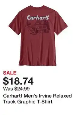 Tractor Supply Company Carhartt Men's Irvine Relaxed Truck Graphic T-Shirt offer