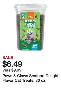 Tractor Supply Company Paws & Claws Seafood Delight Flavor Cat Treats, 30 oz offer