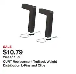 Tractor Supply Company CURT Replacement TruTrack Weight Distribution L-Pins and Clips offer