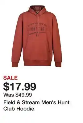 Tractor Supply Company Field & Stream Men's Hunt Club Hoodie offer