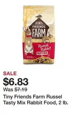 Tractor Supply Company Tiny Friends Farm Russel Tasty Mix Rabbit Food, 2 lb offer