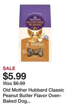 Tractor Supply Company Old Mother Hubbard Classic Peanut Butter Flavor Oven-Baked Dog Biscuit Treats, 20 oz offer