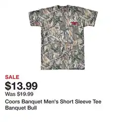 Tractor Supply Company Coors Banquet Men's Short Sleeve Tee Banquet Bull offer