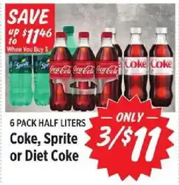 Rouses Coke, Sprite or Diet Coke offer