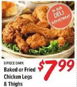 Rouses Baked or Fried Chicken Legs & Thighs offer