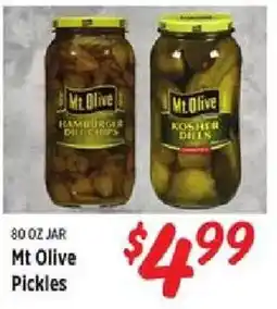 Rouses Mt Olive Pickles offer