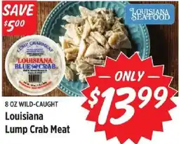 Rouses Louisiana Blue Crab Lump Crab Meat offer
