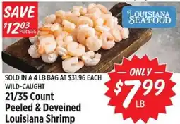 Rouses Louisiana Seafood Peeled & Deveined Louisiana Shrimp offer