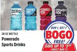 Rouses Powerade Sports Drinks offer