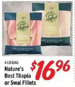 Rouses Nature's Best Tilapia or Swai Fillets offer