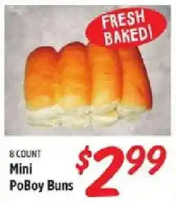 Rouses Mini PoBoy Buns offer