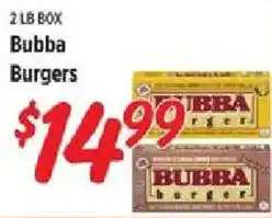 Rouses Bubba Burgers offer