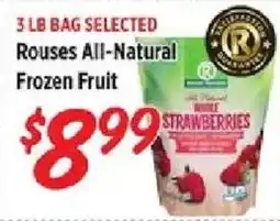 Rouses Rouses All-Natural Frozen Fruit offer