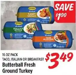 Rouses Butterball Fresh Ground Turkey offer