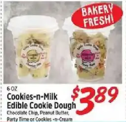 Rouses Cookies-n-Milk Edible Cookie Dough offer