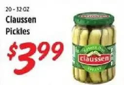 Rouses Claussen Pickles offer