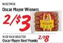 Rouses Oscar Mayer Wieners offer