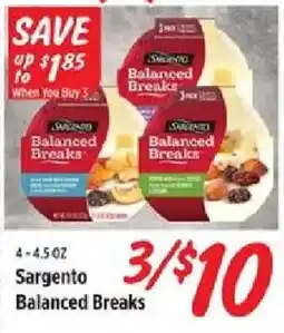 Rouses Sargento Balanced Breaks offer